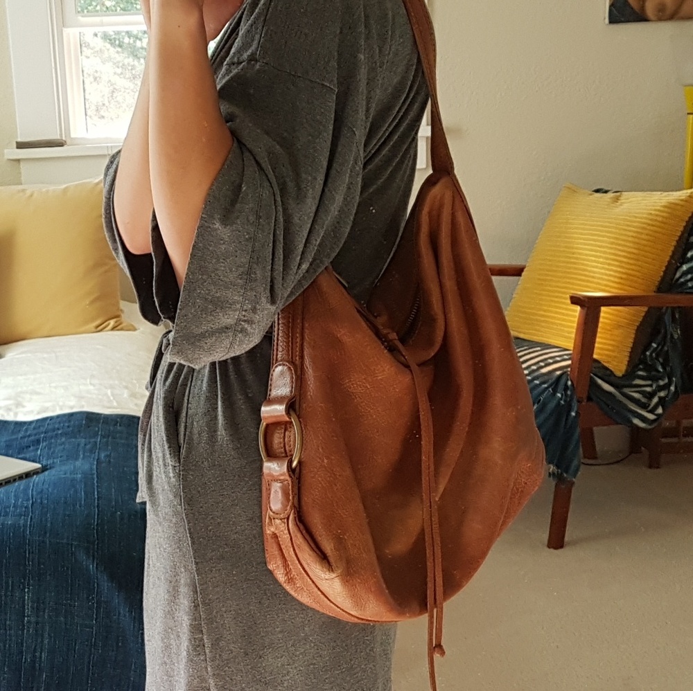Banana Republic Leather Shoulder Bag